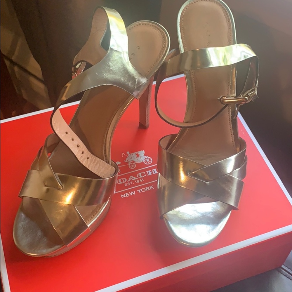 Coach Platforms Size 7.5 - With Box